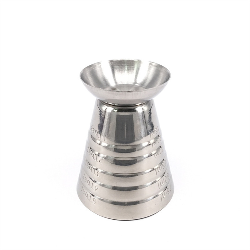 Stainless Steel Measuring Cup Cocktail Shaker Peg - Temu