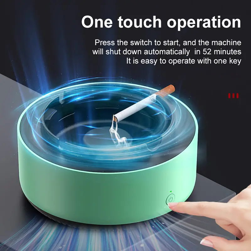 multipurpose ashtray air purifier anion purification practical ash ashtrays portable gadgets house accessories for family office details 1