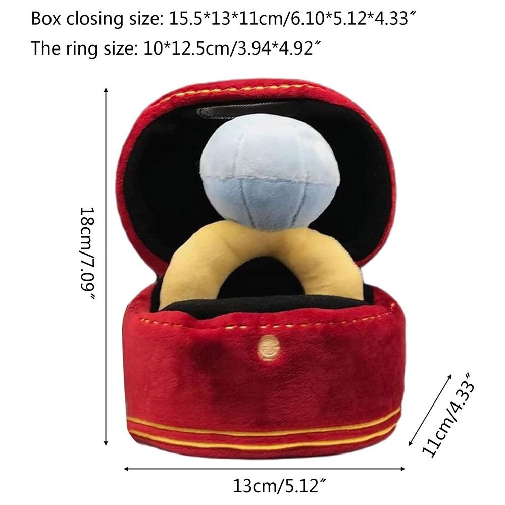 sparkle love: interactive plush dog toys diamond ring Temu Qatar