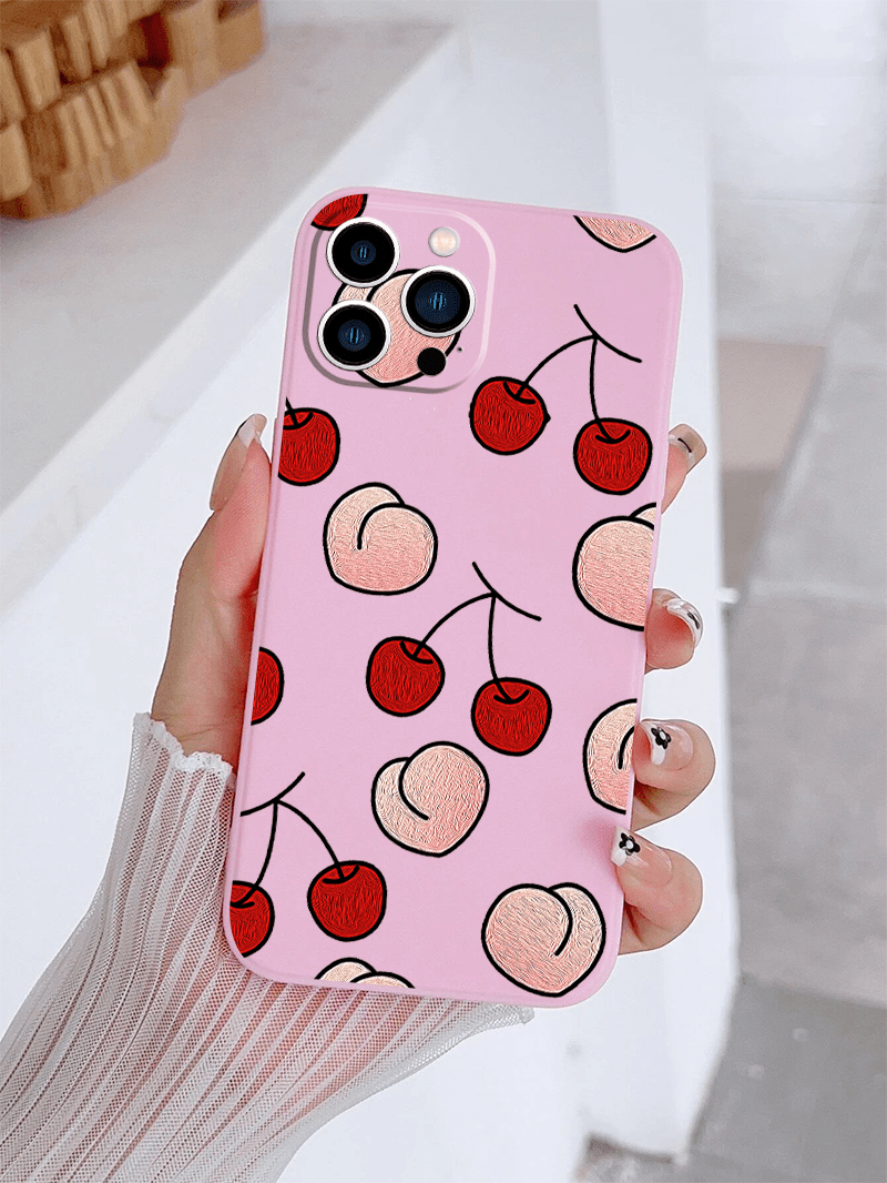 Zf2164 Cherries Peaches manga Cherries Peaches Graphic Temu