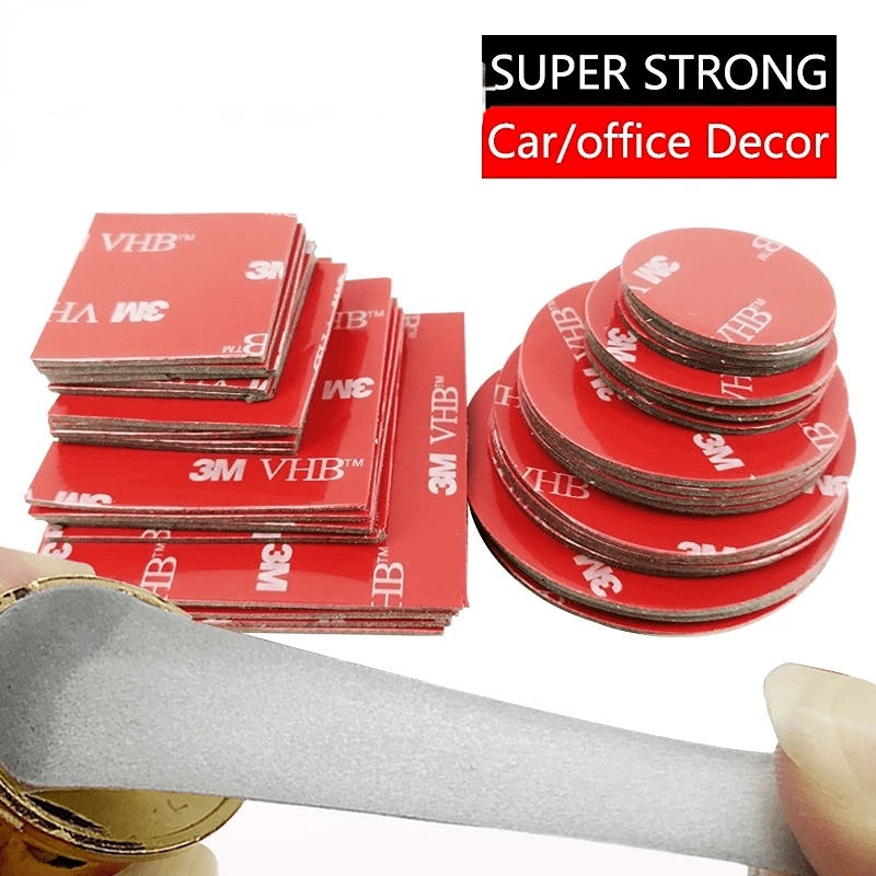 2pcs Double Sided Tape Heavy Duty , Clear Double Sided Wall Tape For Home,  Office, Car, Outdoor Use