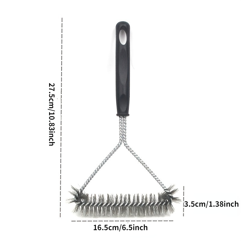 Long-handled Y-shaped Grill Cleaning Brush - Perfect For Outdoor Bbqs For  Hotel/commercial - Temu