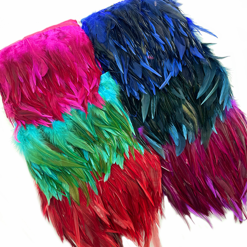 Vibrant Mix Dyed Turkey Marabou Feather | Buy Craft Turkey Marabou Feathers