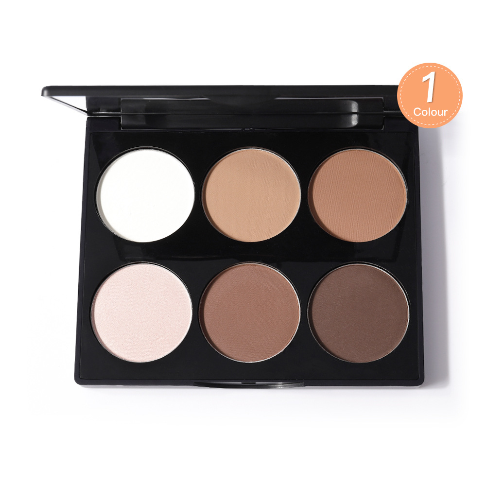 Maycheer 3D Brightening Contouring Powder Compact Palette for Face Use