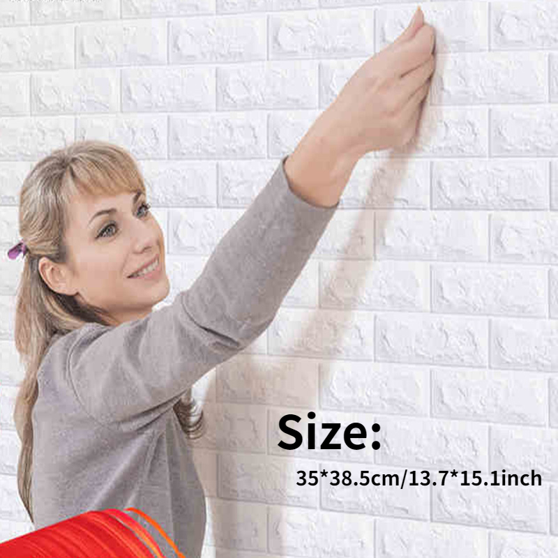 4 Stück 3d Brick Peel And Stick Tapeten 3d Brick Wandpaneele - Temu Austria
