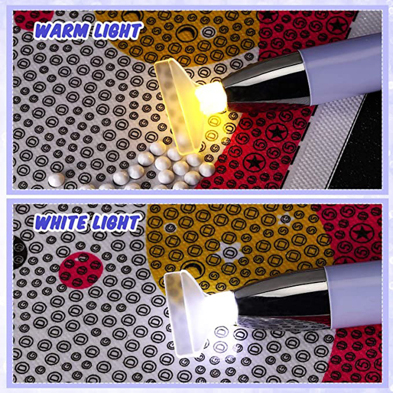 Usb Charge Diy Diamond Painting Pen Led Drill Pen 5d Diamond - Temu