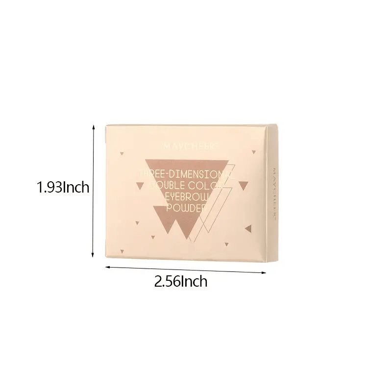 Double Effect Eyebrow Powder Palette with Brush