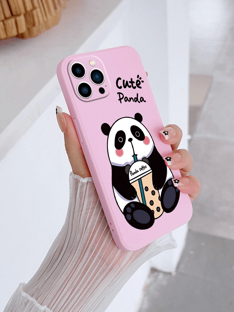 Case Pink Panda - iPhone 7 Plus / iPhone 8 Plus