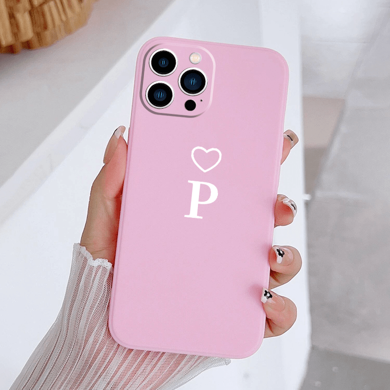 

Letter P Design Mobile Phone Case For Iphone 14 13 12 11 Xs Xr X 7 Plus Pro Max Mini