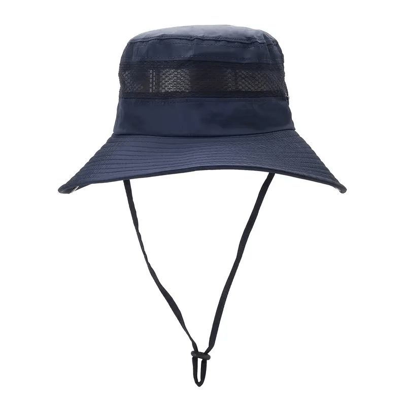 unisex Breathable Packable Boonie Hat Wide Brim Sun Protection Bucket Hat Men Women Gardening Fishing Temu