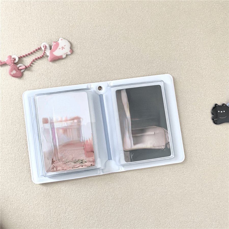 Lovely Heart Card Holder 40 Pockets Polaroid Mini Photo - Temu