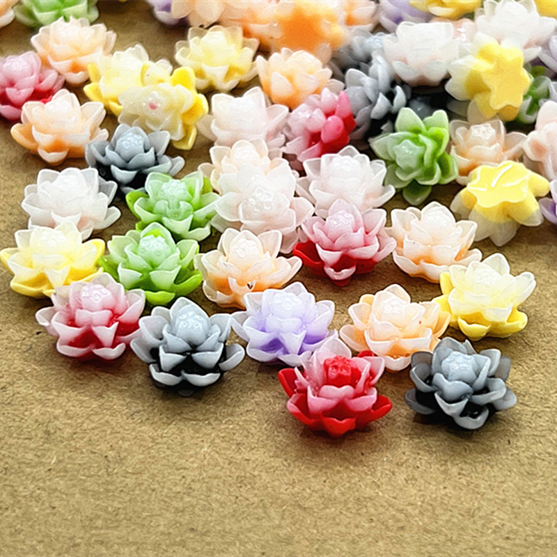 Multi colored Resin Flower Luminous Flower Decoration Crafts - Temu