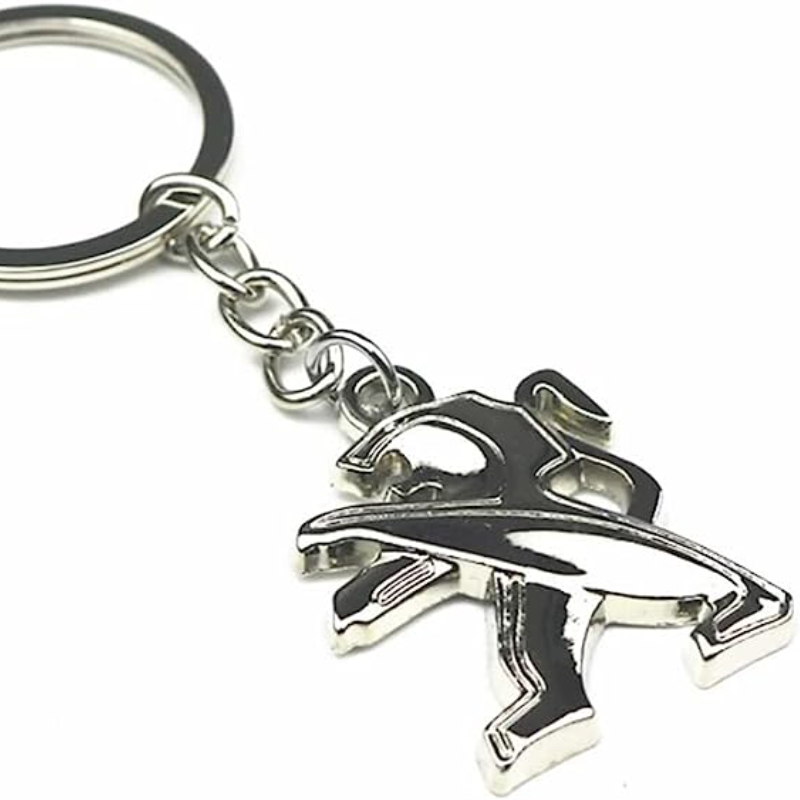 1 Stück Auto-Schlüsselanhänger, Legierung,  Auto-Multifunktions-Schlüsselanhänger, Autozubehör, Schmuckzubehör, für  Peugeot 308 206 207 408 508 RCZ 208