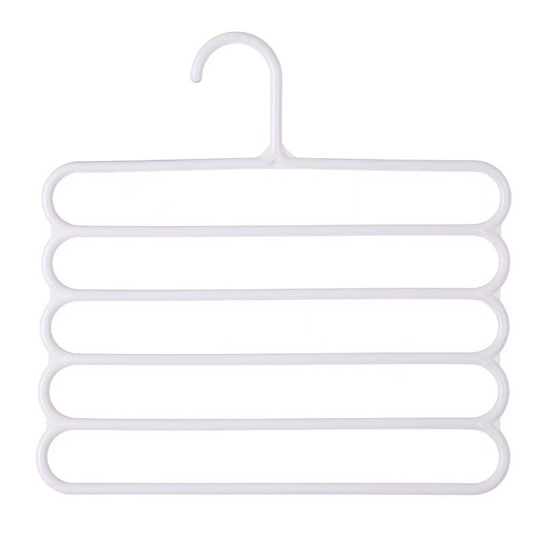 Plastic Shirt Hanger - 13 White