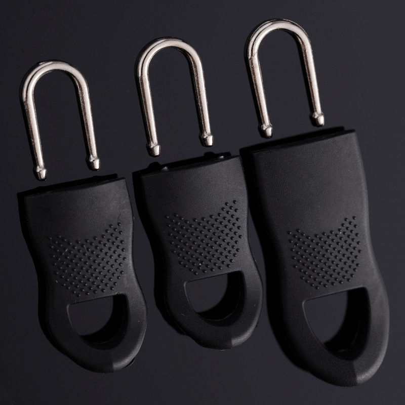1 Set of DIY Zipper Heads Zipper Pullers Detachable Zipper Pulls for Luggage  Clothing 