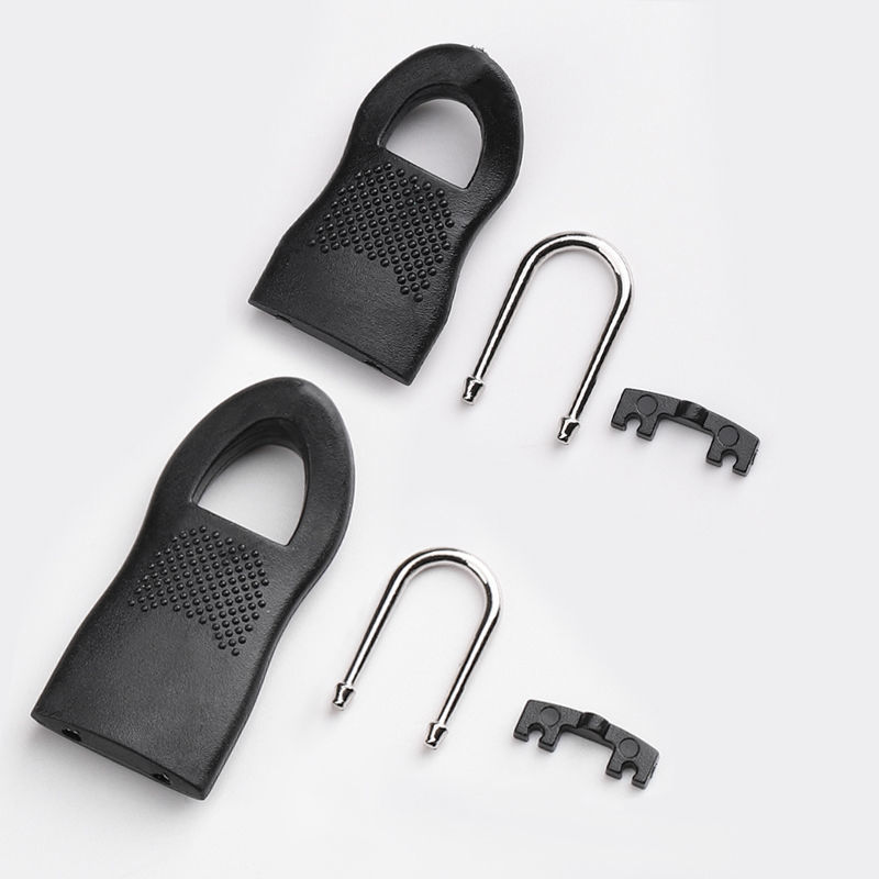 3pcs Zipper Pull Replacement Detachable Zipper Head DIY Zipper Tag Pulls
