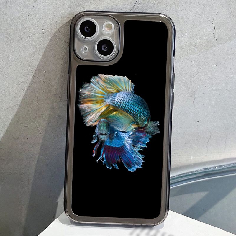 Xh2120 Two Fish two Aquarium Fish Graphic Phone Case Good Temu