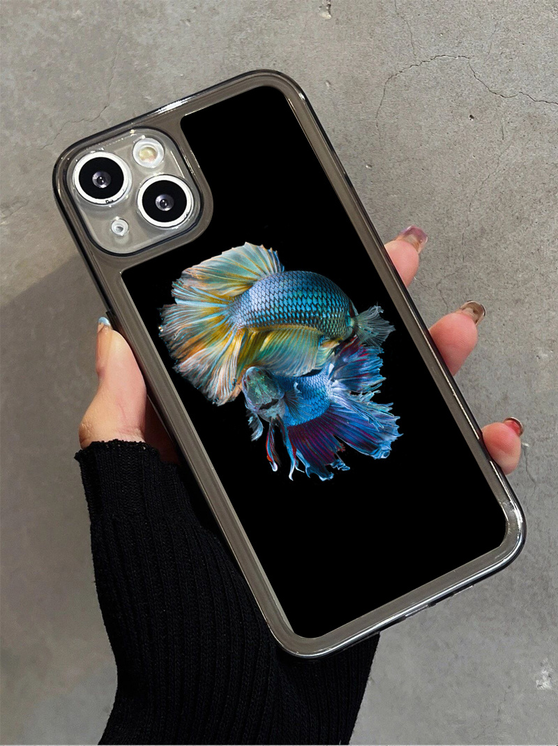 Xh2120 Two Fish two Aquarium Fish Graphic Phone Case Good Temu