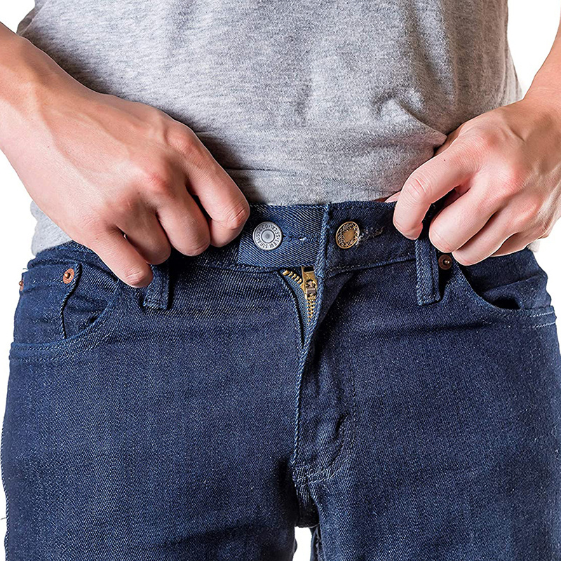 Belt Extender Pants Button Extender Denim Material High Quality