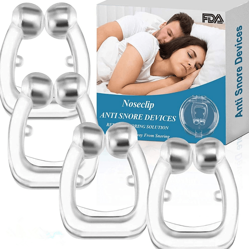 

1pc Anti Snoring Device, Soft Stop Snoring Device Anti Snore Night Sleep Nose Clip Device (transparent)