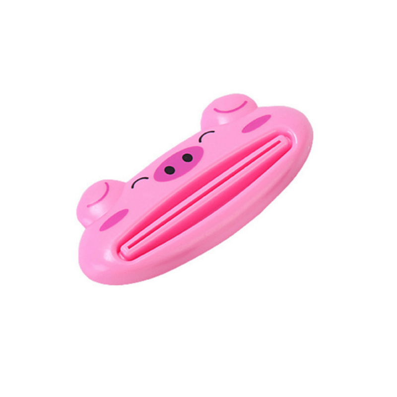 Toothpaste Squeezer Animal Plastic Rolling Holder Dispenser