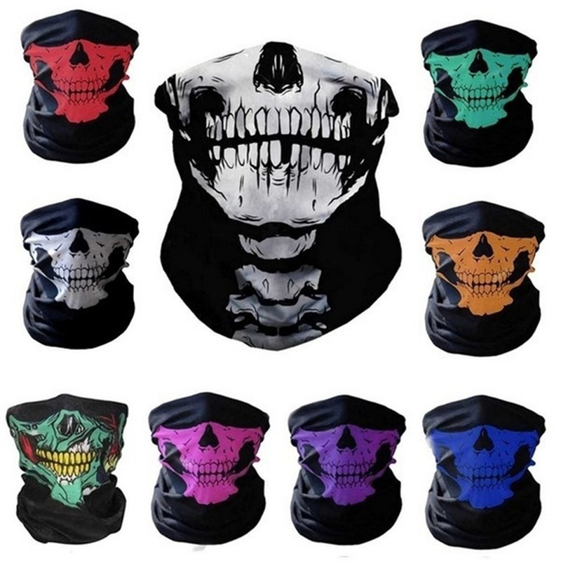 Acheter Crâne Bandana vélo moto casque cou masque facial Paintball Ski  Sport bandeau