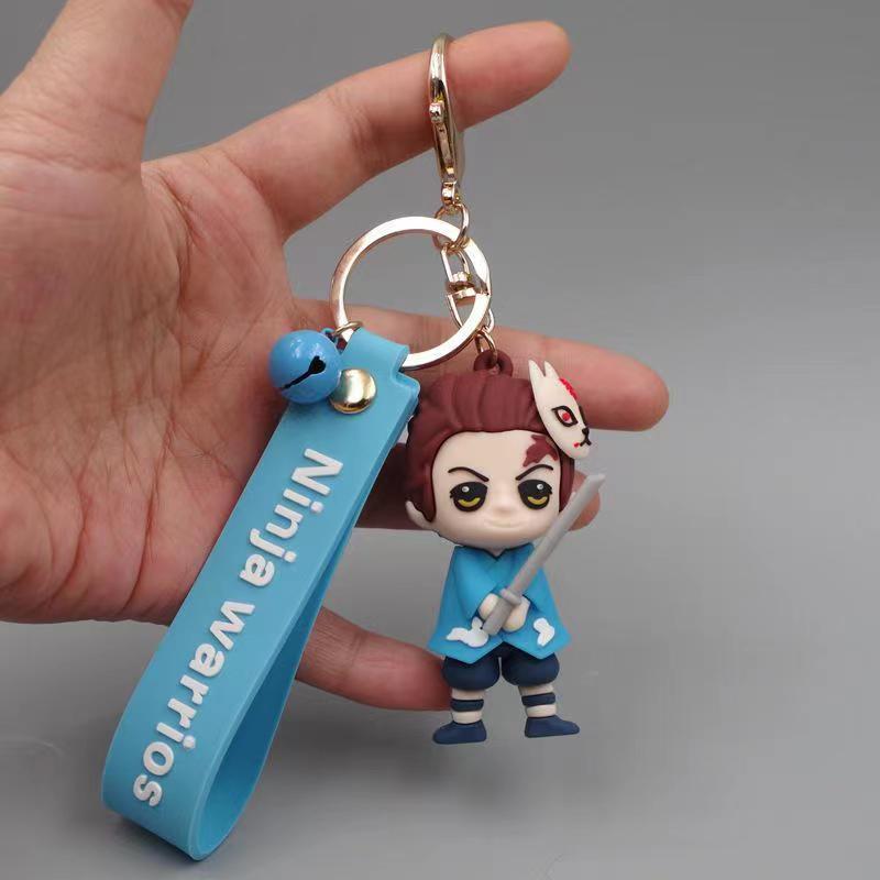 Car Key Chain Silicone Doll Anime Pendant Cartoon Key Ring Lettering  Decoration Best Sellers For Car Accessories - Temu