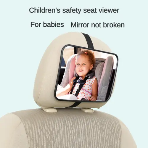 Auto-rückspiegel Für Babys Auf Dem Rücksitz Mit Klarem