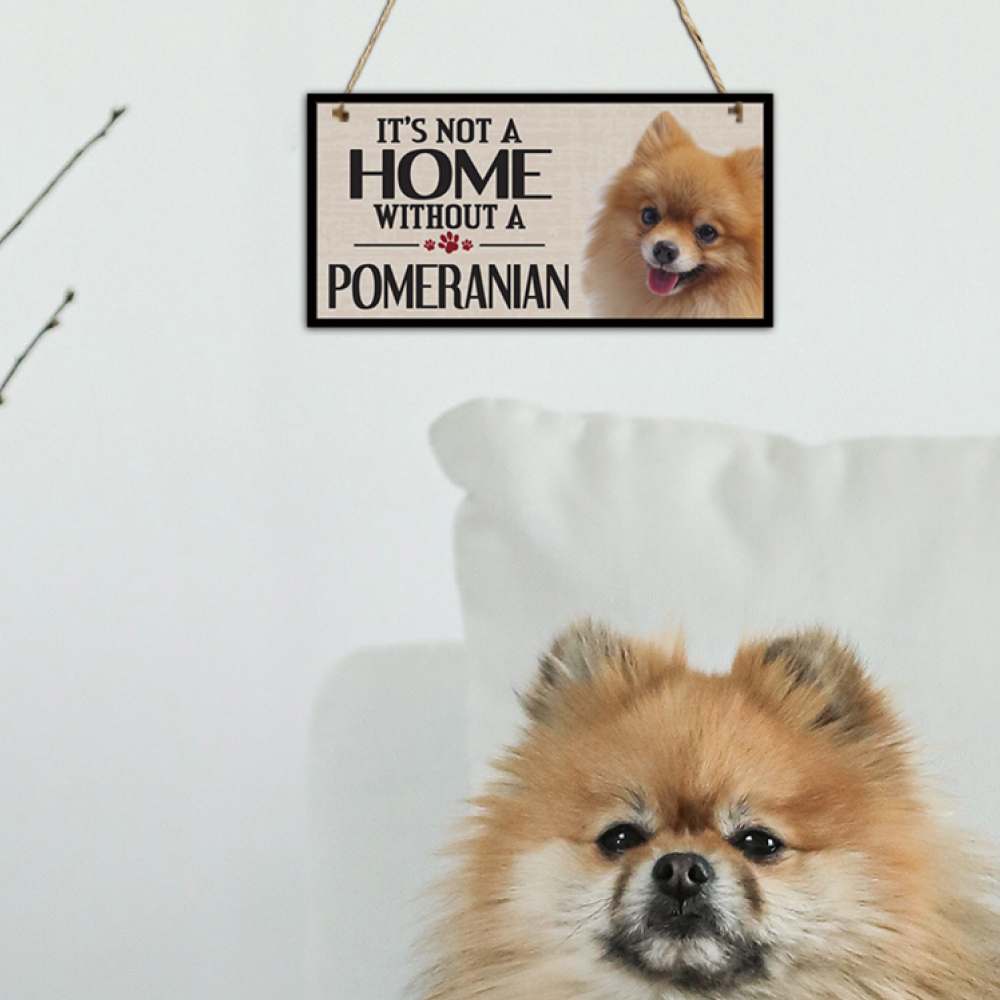 Dog Accessories Decor  It's Not A Home Without A Pomeranian - Temu