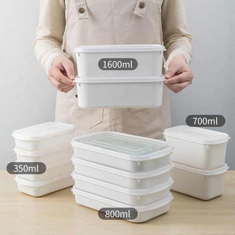 Airtight Rectangular Food Storage Container, Refrigerator Rectangular  Fresh-keeping Boxes, Microwave Heat-resistant Plastic Lunch Box, Meal Box,  Fruit Sealed Storage Box, Transparent Food Storage Container, Cheese Box,  Kitchen Stuff - Temu