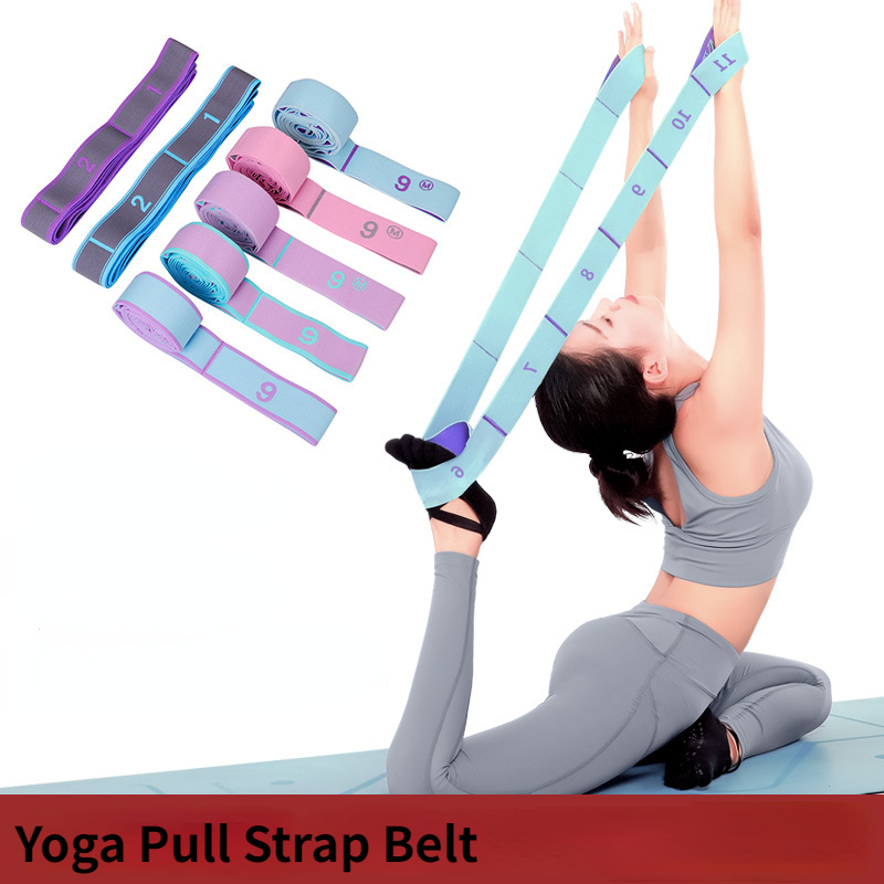 Yoga Tension Strap: Get Fit Tone Back Arms Shoulders Elastic - Temu