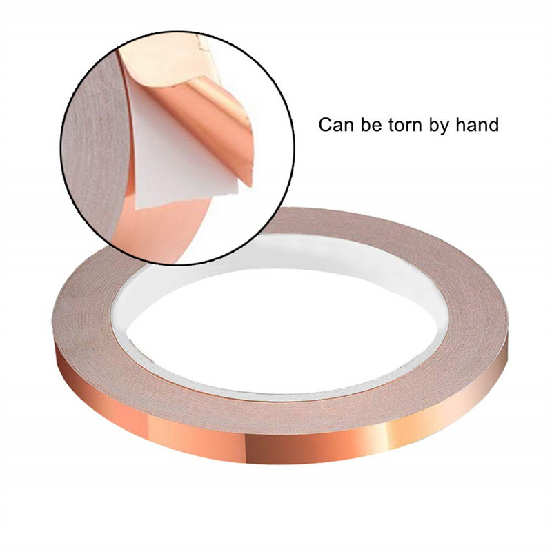 Copper Foil Stained Glass Tape Conductive Adhesive Double Sided Sticky