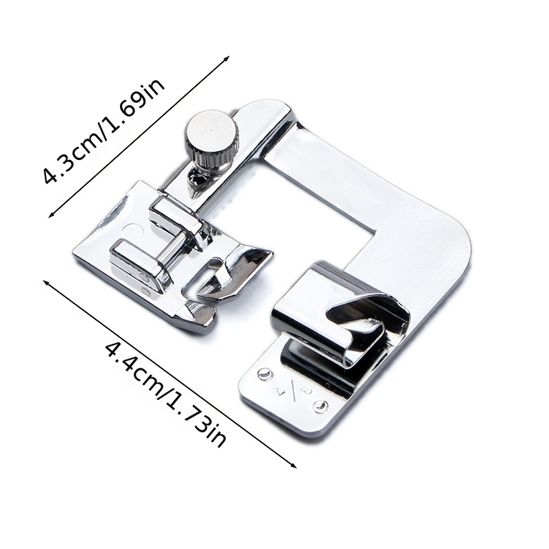 6PCS Rolled Hemmer Presser Foot Kit For Brother Singer Household Sewing  Machines