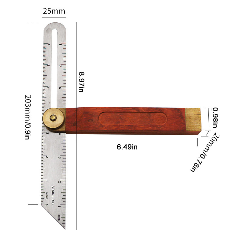 Wood angle store finder