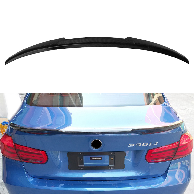 For BMW F30 Performance boot spoiler, glossy black