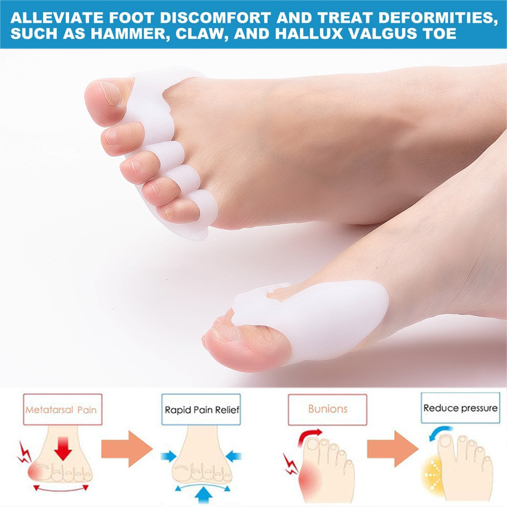 Toe Separators Correct Bunions Restore Toes Original Shape - Temu