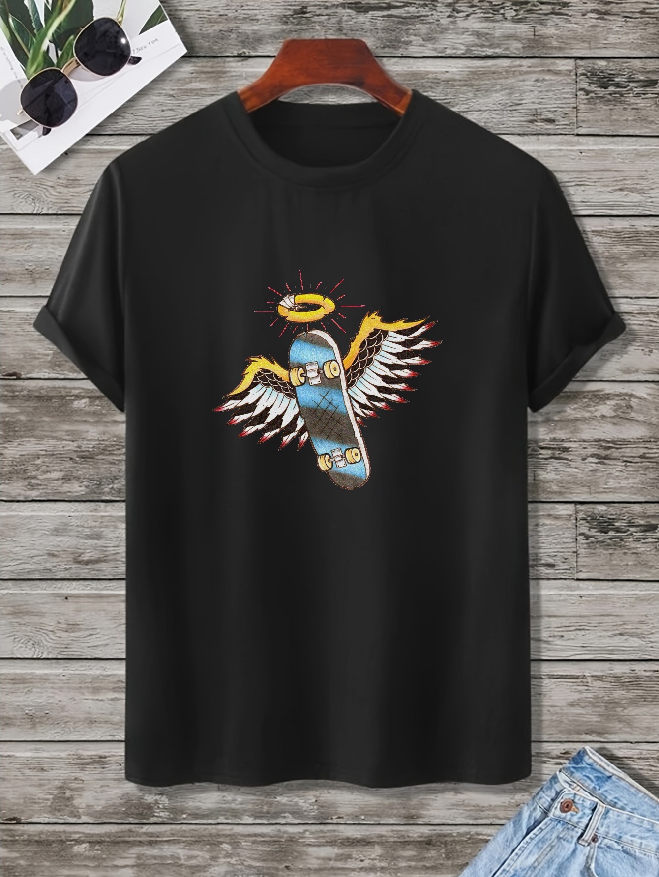 Camisetas discount skate hombre