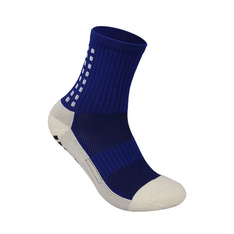 Pair Anti Slip Soccer Socks For Athletic Running Socks Non Slip Breathable