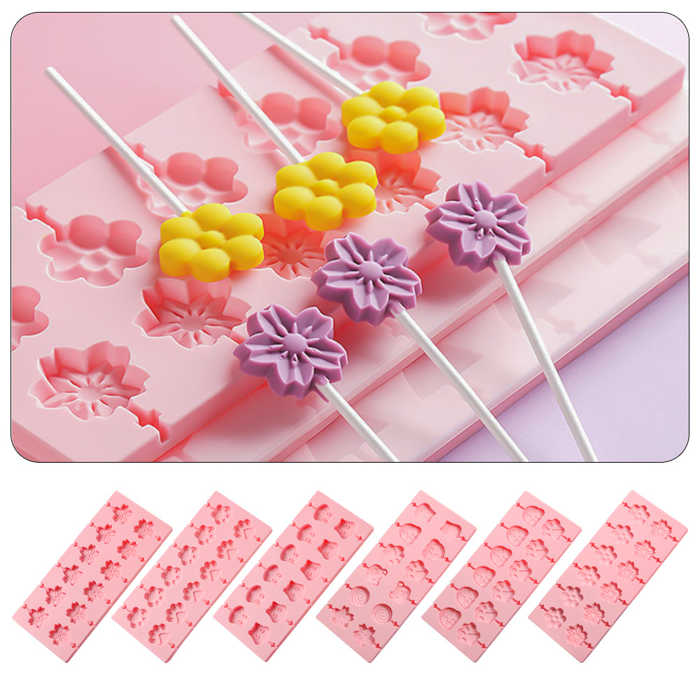 Silicone Lollipop Maker Kit Lollipop Mold And Lollipop - Temu