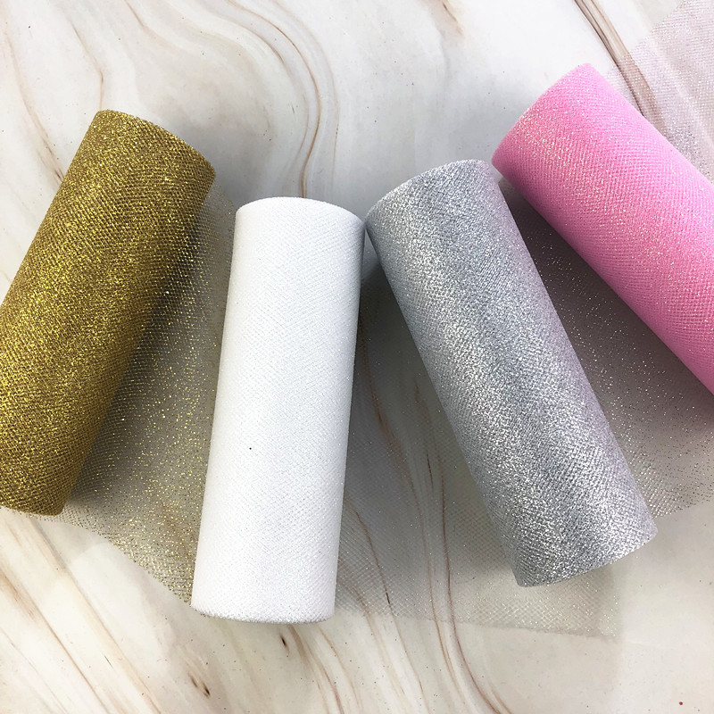 10 Yards Sparkling Glitter Tulle Roll Perfect For Baby - Temu Austria