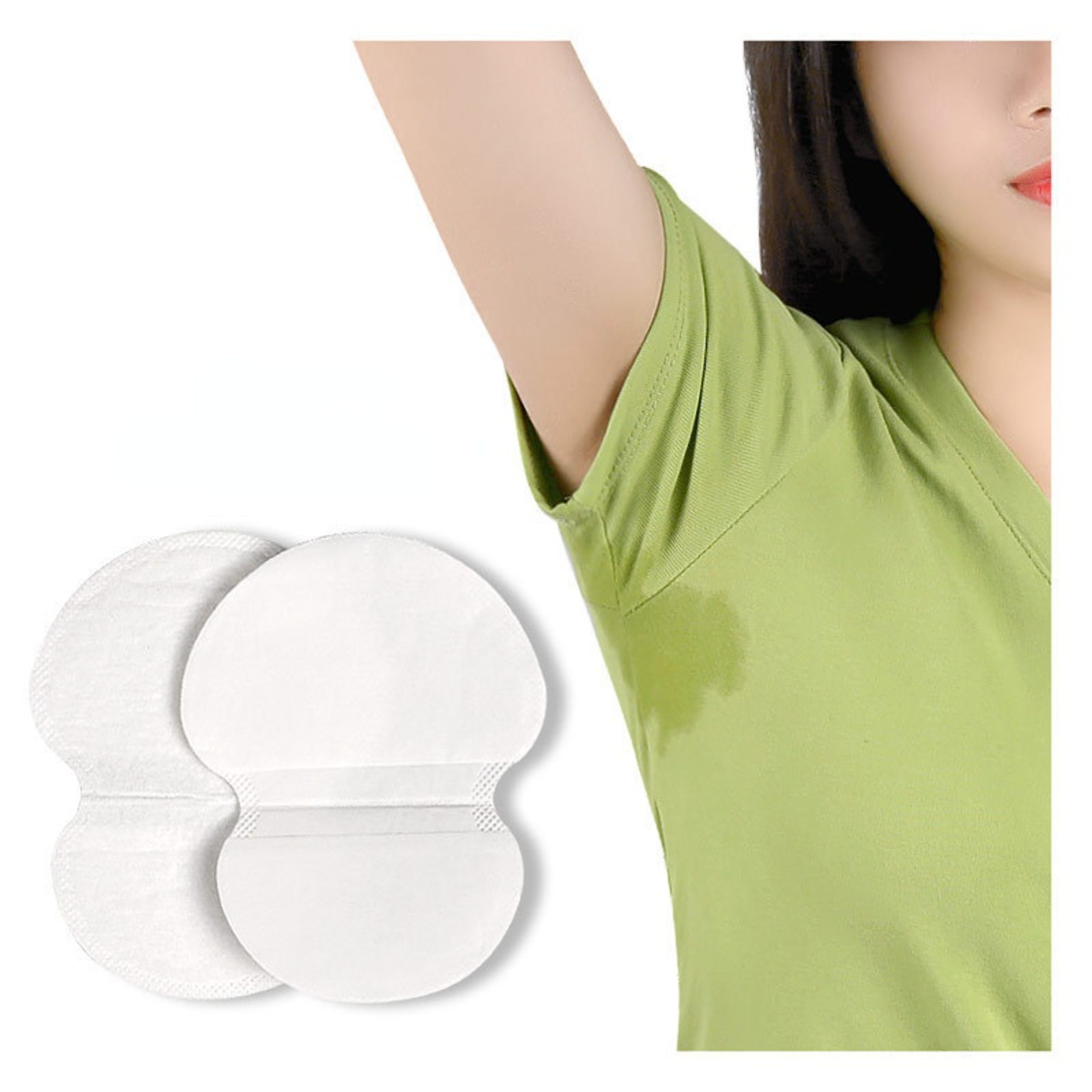 Cheap 50Pcs Disposable Underarm Sweat Pads for Clothing Anti Sweat Armpit  Absorbent Pads