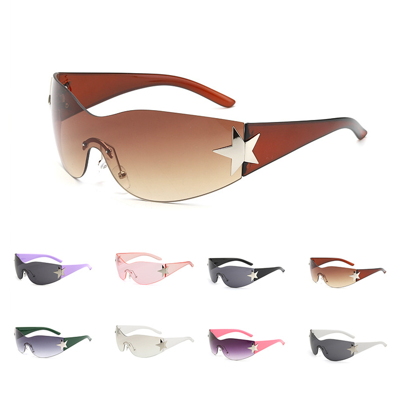 Nuevo estilo de Techno Y2K Ins Diseño Avant-Garde rectangular de gafas de  sol Gafas de sol estilo cyberpunk tendencia parte gafas (CFEGS-050) - China  Gafas de sol y gafas precio