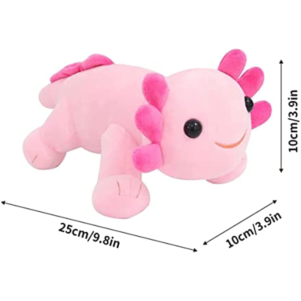 Axolotl Plush Toy Soft Cute Axolotl Stuffed Animal Plush - Temu