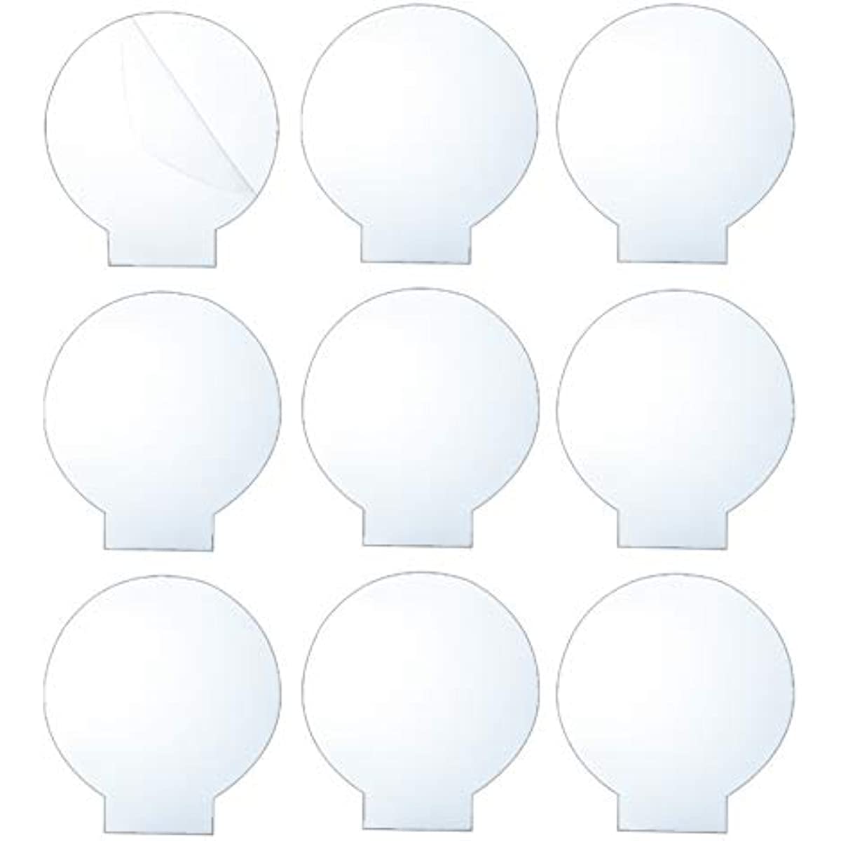 Plaque plexiglass rond blanc 2 mm ou 4 mm 50 cm (500 mm) 2 Mm