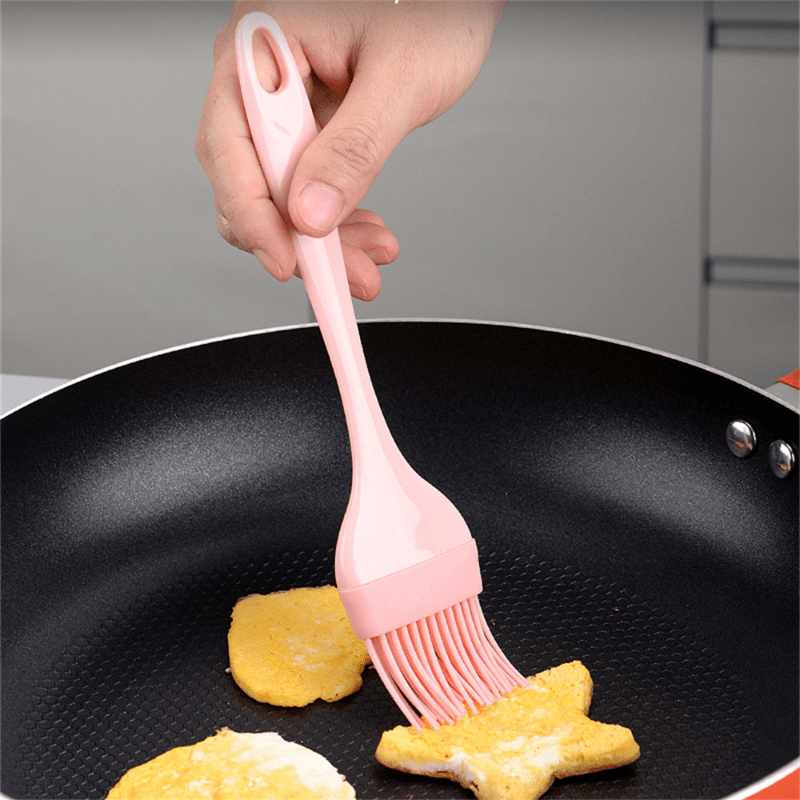 Grattoir pour poêle en silicone - Brosse de cuisine