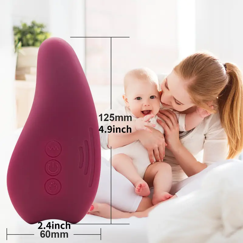 Soft And Comfortable Lactation Massager For Breastfeeding - Temu