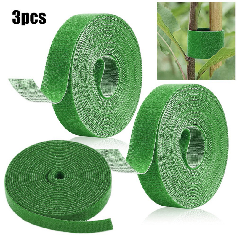 Reusable Plant Support Tape Adjustable Tie Fastener For Home