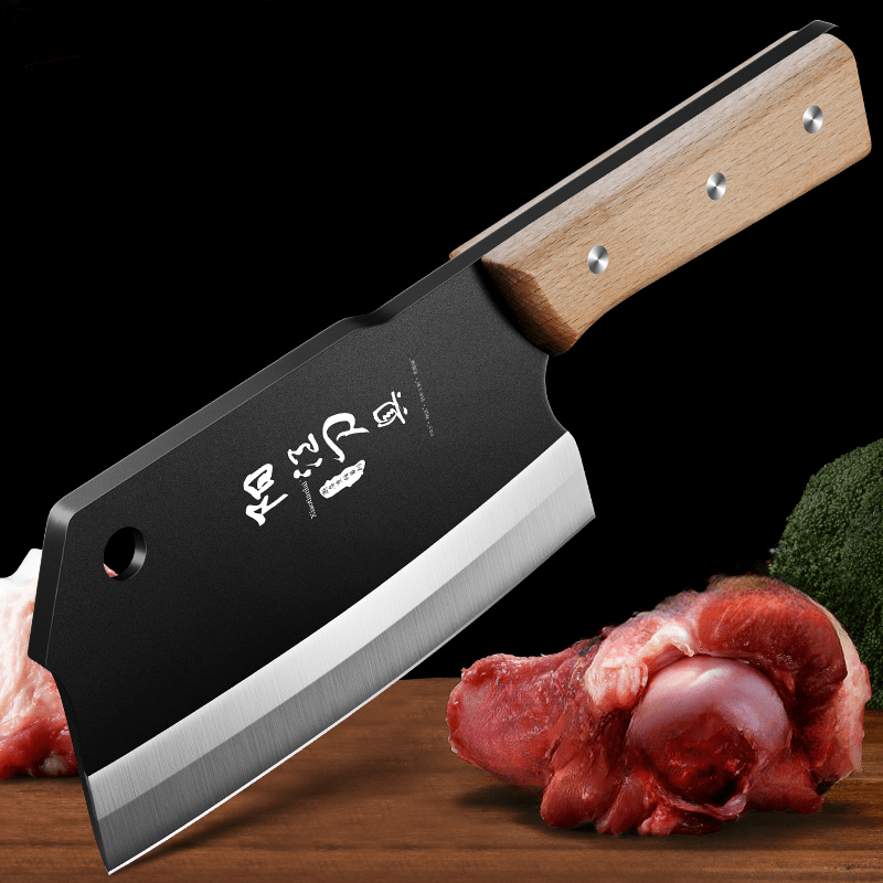 Professional Stainless Steel Meat Cleaver Knife Thicken - Temu