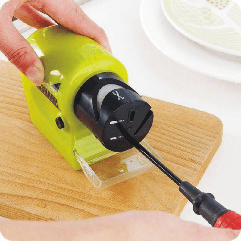 Swifty Sharp Cordless, Motorized Knife Blade Sharpener