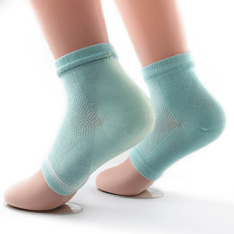 Colorful Silicone Moisturizing Gel Heel Socks Cracked Foot - Temu